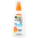 Garnier Ambre Solaire Kids Sensitive Sun Cream Spray SPF 50+ 200ml Garnier Ambre Solaire Kids Sensitive Sun Cream Spray SPF 50+ 200ml