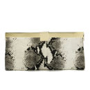 Ted Baker Women's Kamilla Square Clasp Exotic Clutch Bag - Black