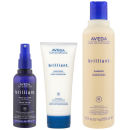 Aveda Brilliant Trio - Shampoing, Après-shampoing & Spray nuage d'éclat Aveda Brilliant Trio - Shampoing, Après-shampoing & Spray nuage d'éclat