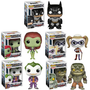 DC Comics Arkham Asylum Pop! Vinyl Figure Bundle