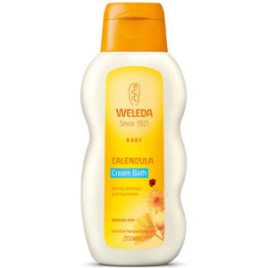 Молочко для купания детей с календулой Weleda Baby Calendula Cream Bath (200 мл)