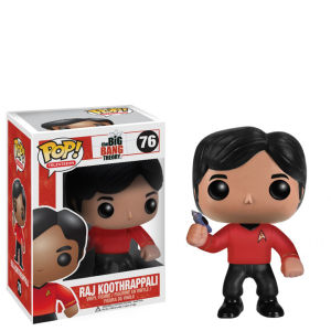 The Big Bang Theory Raj Star Trek Pop! Vinyl Figure