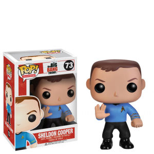 The Big Bang Theory Sheldon Star Trek Pop! Vinyl Figure