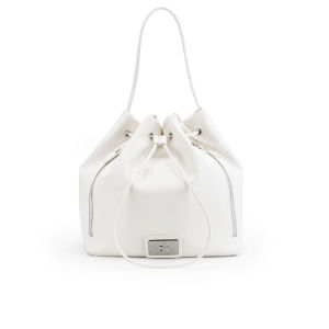klein izzy calvin drawstring shoulder bag medium