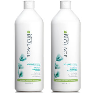 Matrix Biolage VolumeBloom Shampoo and Conditioner (1000 ml)