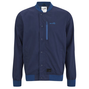 Boxfresh Mens Benntel Bomber Jacket - Mid Navy