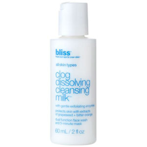 bliss cleansing milk