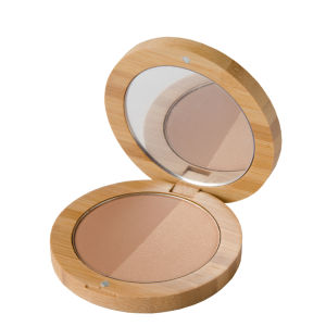 Puder brązujący do twarzy TanOrganic Duo Bronzer – Brown (8 g)