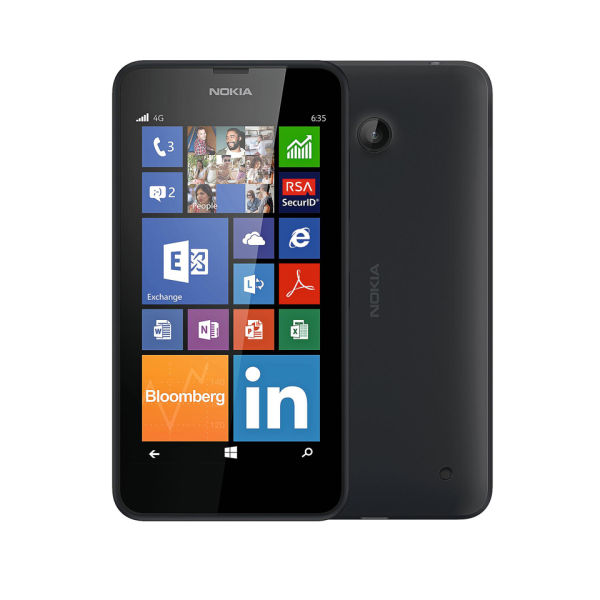 Nokia Lumia 635 Smartphone (Sim Free, 4G, 4.5 Inch, 8GB) Black