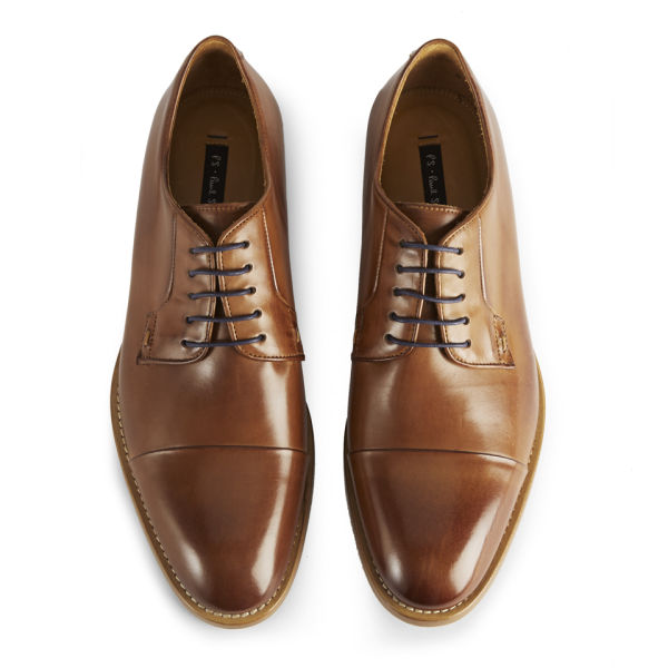 Paul Smith Shoes Men's Ernest Leather Shoes - Tan | FREE UK Delivery ...