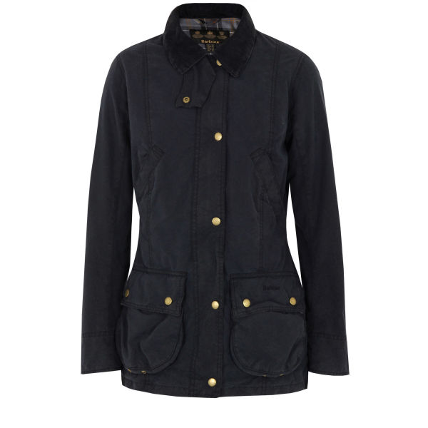 Barbour Women's Vintage Beadnell Jacket - Navy - Free UK Delivery over £50