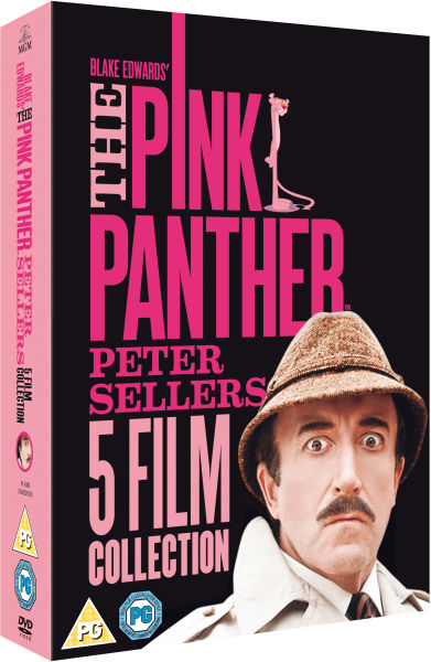 The Pink Panther Film Collection 5 Disc Box Set DVD 1976