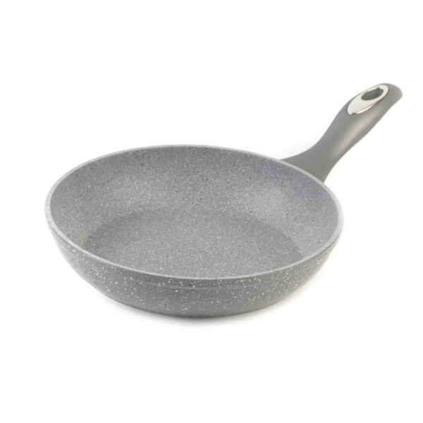 Salter Marble Grey Frying Pan 24cm Grey Homeware