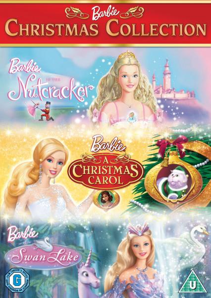 Barbie Christmas Collection (The Nutcracker / A Christmas Carol / Swan Lake) DVD | Zavvi