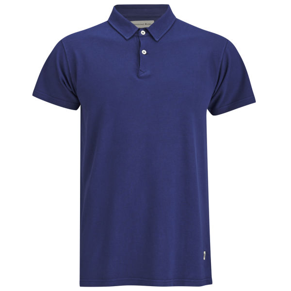 Universal Works Men's Holiday Polo Shirt - Navy - Free UK Delivery over £50
