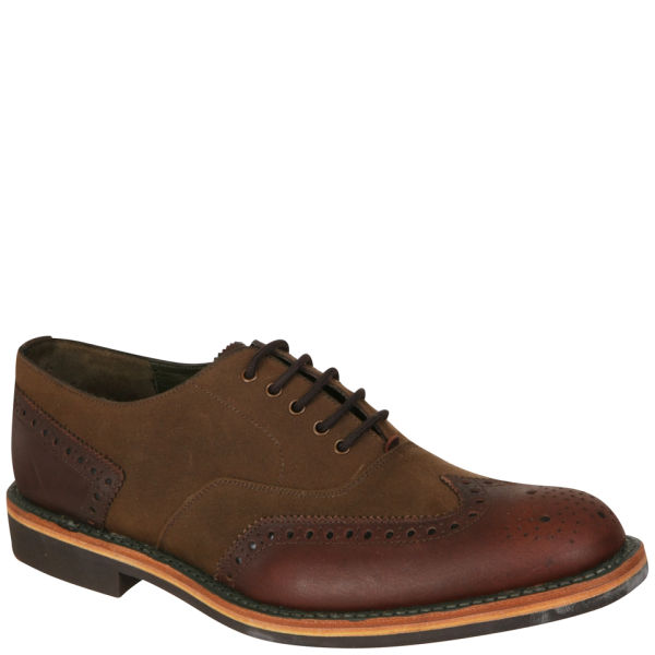 barbour men's brogues