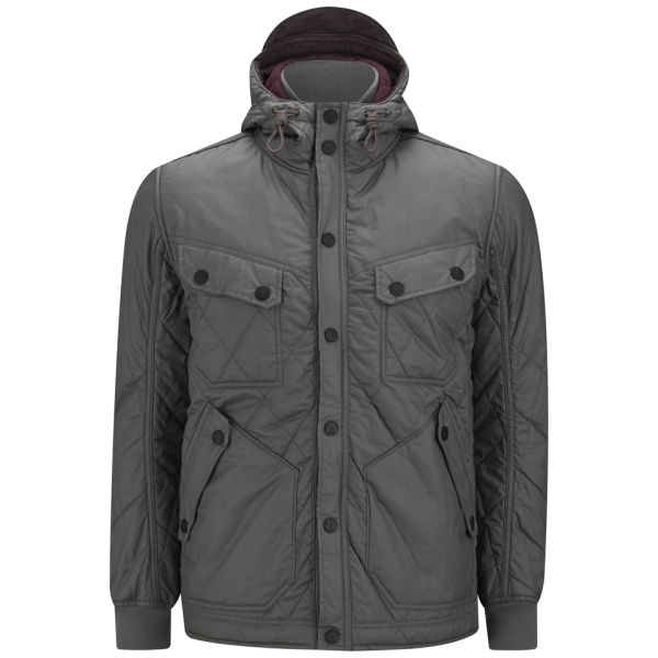 Duck and Cover Men's Horsforth Jacket - Pewter Clothing | TheHut.com