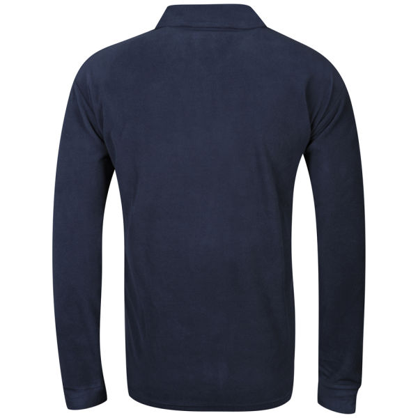 Trespass Mens Lap 1/2 Zip Fleece   Navy      Clothing