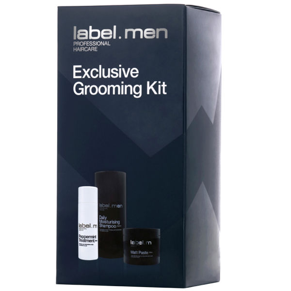label.m Exclusive Men's Grooming Kit (Daily Shampoo, Matt Paste and ...