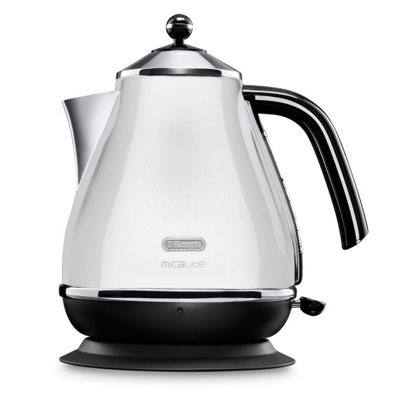 De'Longhi Micalite 4 Slice Toaster and Kettle Bundle White Homeware