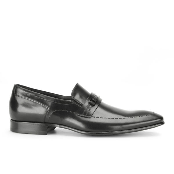 BOSS Hugo Boss Men's Cellios Leather Loafers - Black - FREE UK Delivery