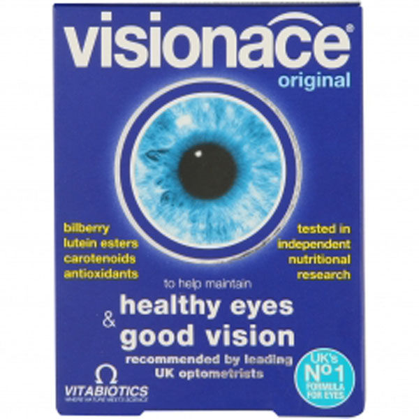 Vitabiotics Visionace For Healthy Eyes And Good Vision (30 Tablets