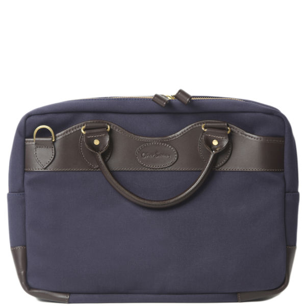 Oliver Sweeney Arthur Canvas Laptop Bag Navy