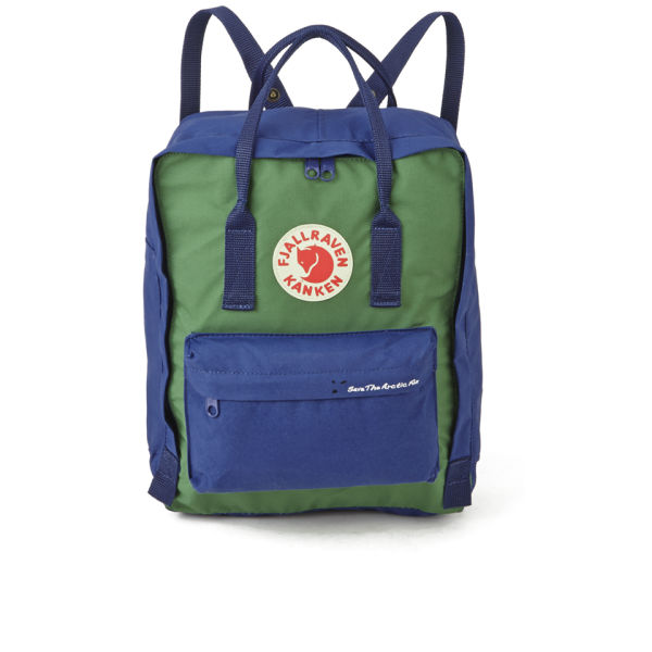Fjallraven Kanken Save the Artic Fox Backpack Estate Blue/Green Mens