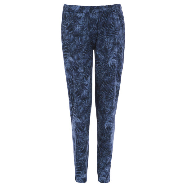 Damned Delux Women's Denim Feather Slouch Trousers - Blue Womens ...