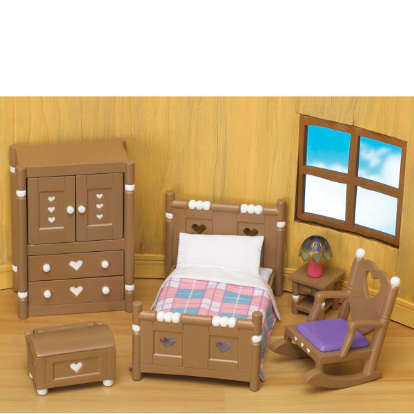 Sylvanian Family Bedroom Furniture Set Toys Thehut Com