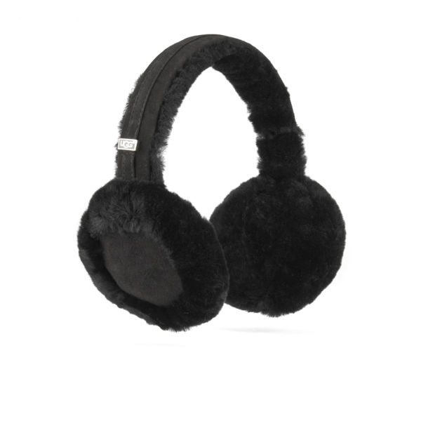 UGG Classic Shearling Wired Earmuff - Black - Free UK Delivery over £50