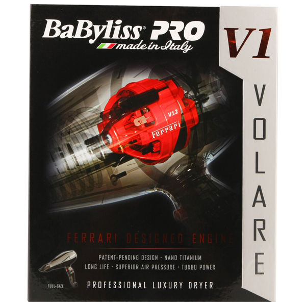 Babyliss Pro Volare V1 Dryer Black 2200w Free