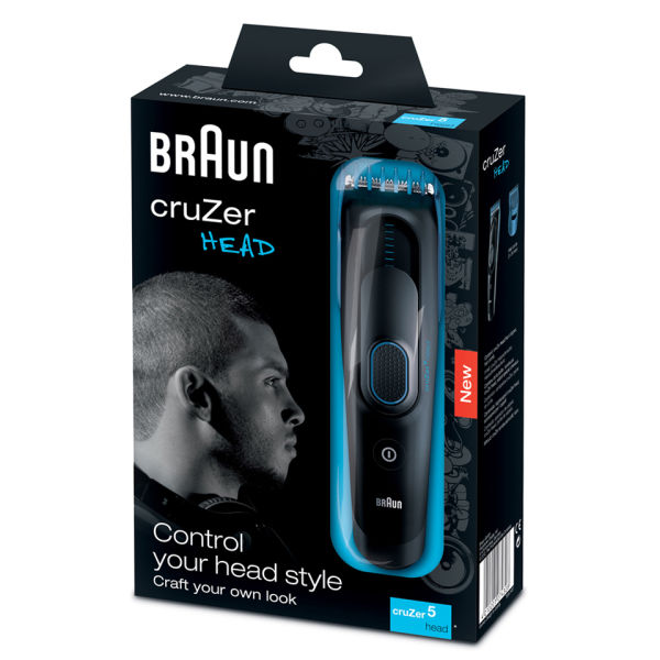 braun cruzer 5 beard and head