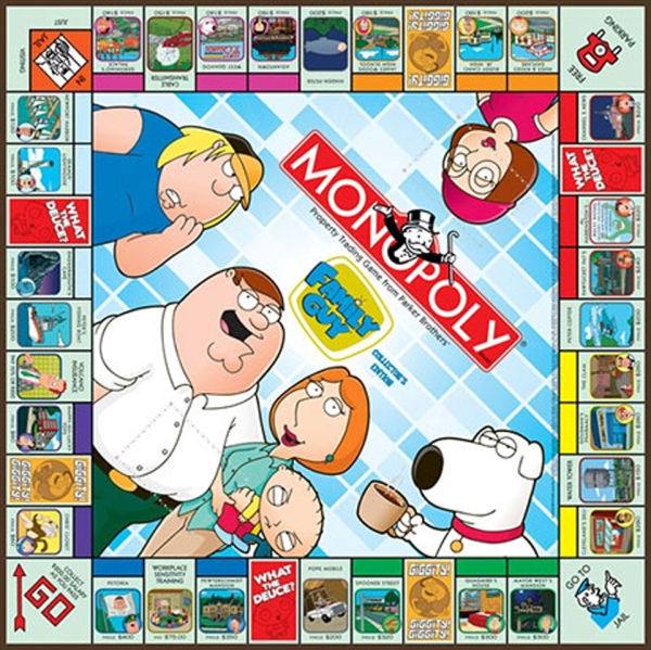 Family Guy Monopoly Toys