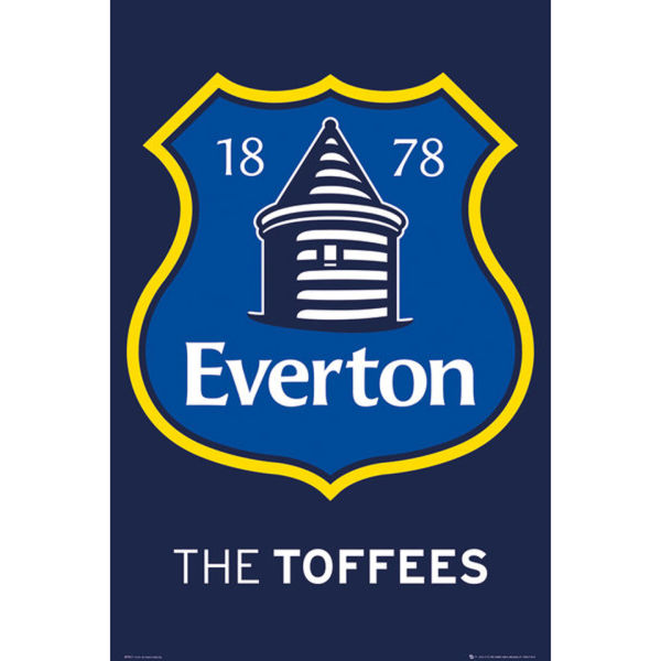 Everton Crest 2013 - Maxi Poster - 61 x 91.5cm Merchandise ...