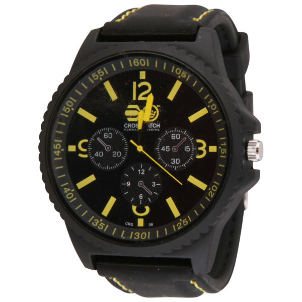 crosshatch men's quartz watch