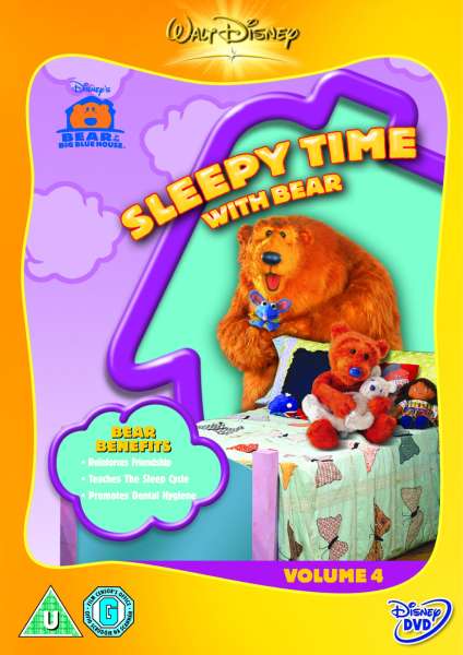 Bear In The Big Blue House - Sleepy Time With Bear Volume 4 DVD | Zavvi.com