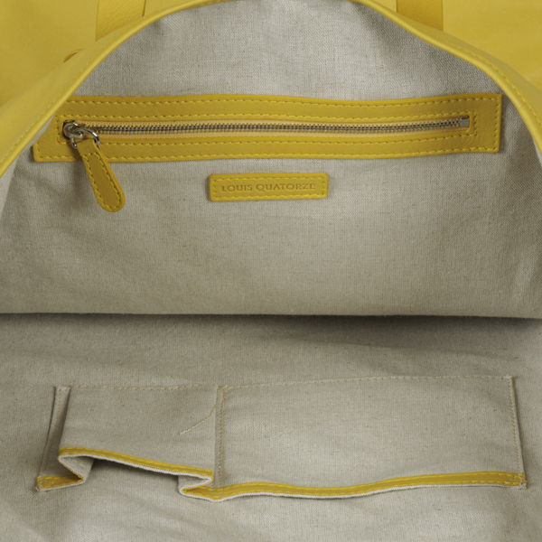 Louis Quatorze Chopper Shopper Bag - Yellow Womens Accessories | 0