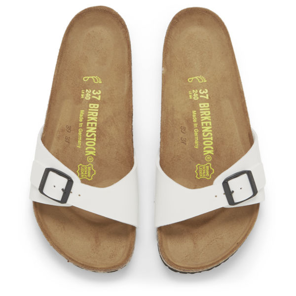 birkenstock white single strap