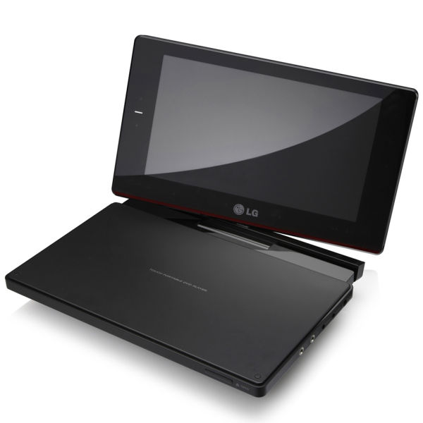 LG DP581 8" Portable DVD Player Black Electronics Zavvi