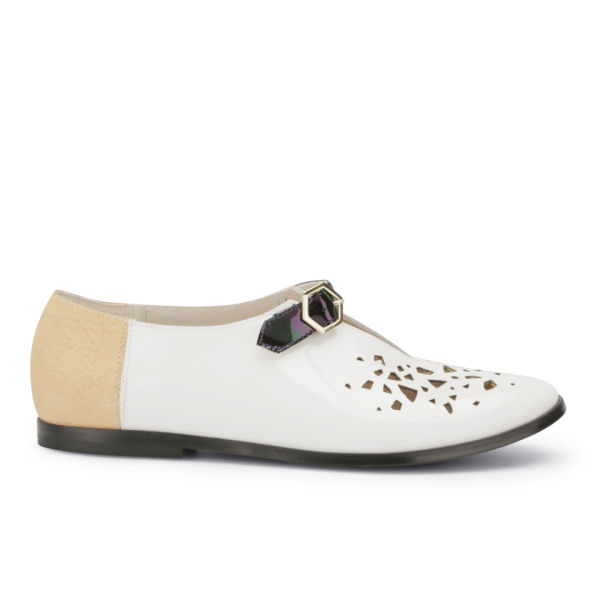 laser cut leather shoes