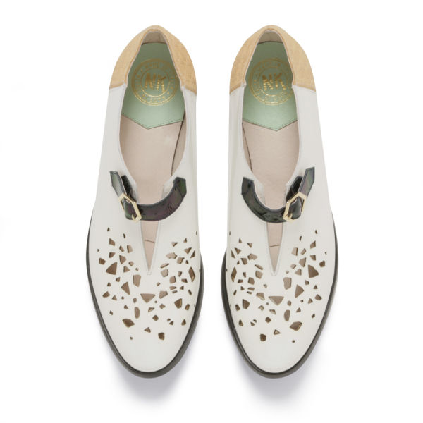 laser cut leather shoes