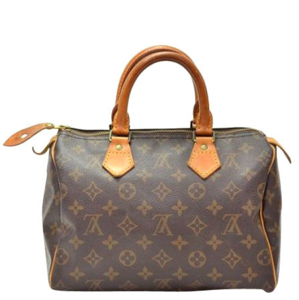 Louis Vuitton Vintage Canvas Speedy 25 City Bag Womens Accessories | 0