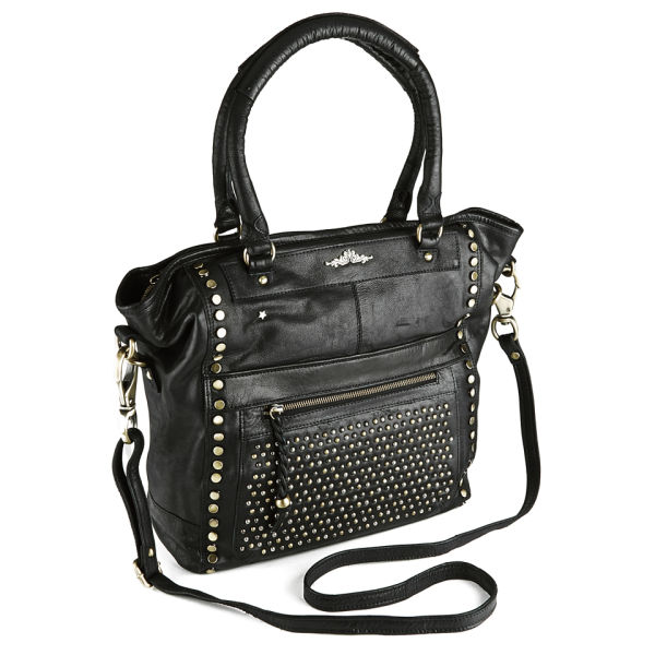 Urbancode Grudge Leather Shopper Tote Bag - Black Womens Accessories ...