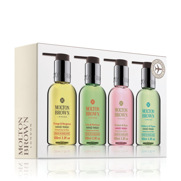 Molton Brown Hand Wash Pump Set 4 x 100ml (Worth £40.00) Free