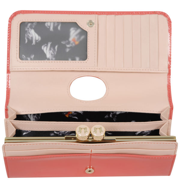 Ted Baker Maggye Bow Bobble Matinee Purse Coral