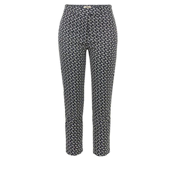Orla Kiely Women's CTB512 Come Fly With Me Trousers - Ink - Free UK ...