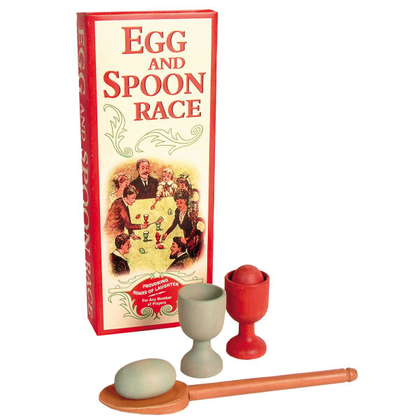 Egg and Spoon Race Retro Board Game IWOOT