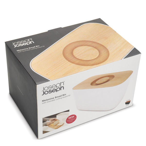 Joseph Joseph Melamine Bread Bin White Homeware