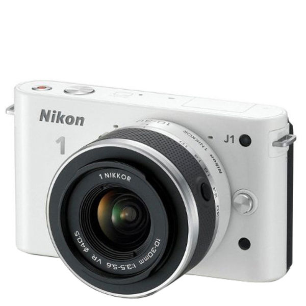 Nikon 1 J1 Compact System Camera with 10-30mm Lens Kit 